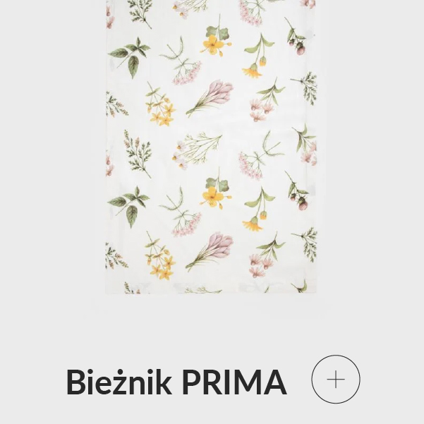 Bieżnik w kwiaty
