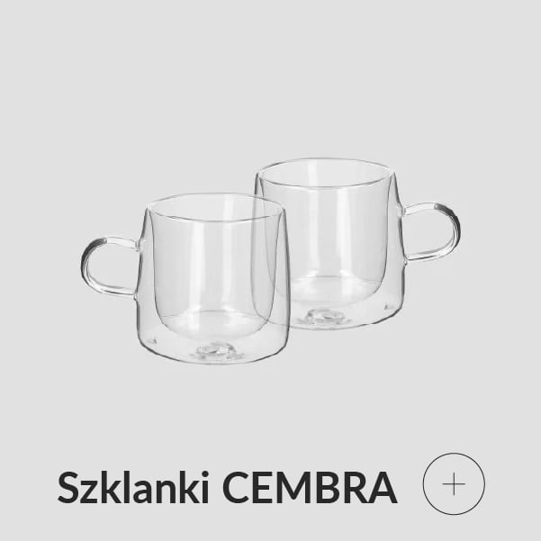 Szklanki z podwójną ścianką
