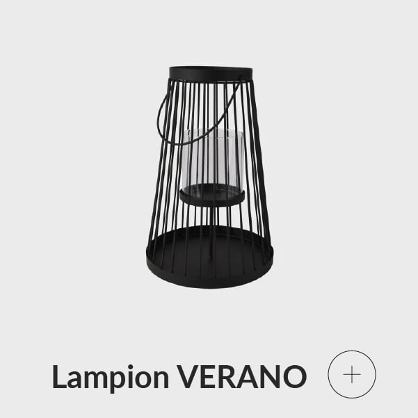 Lampion czarny