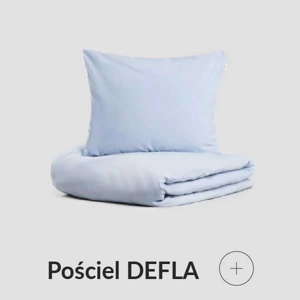 Pościel bawełniana błękitna