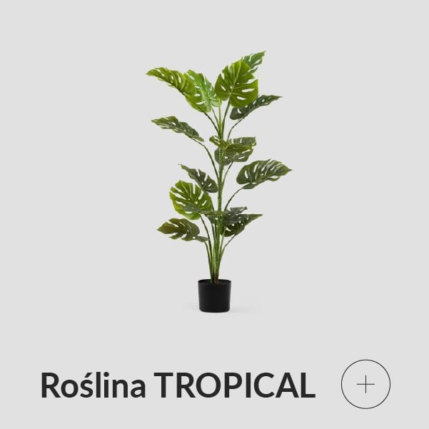 Roślina sztuczna monstera