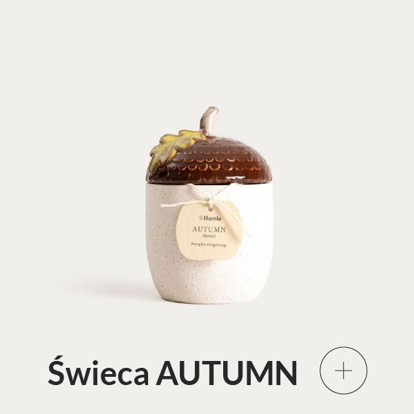 Świeca zapachowa jesienna