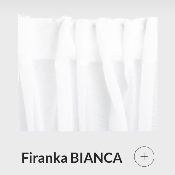 Firanka biała