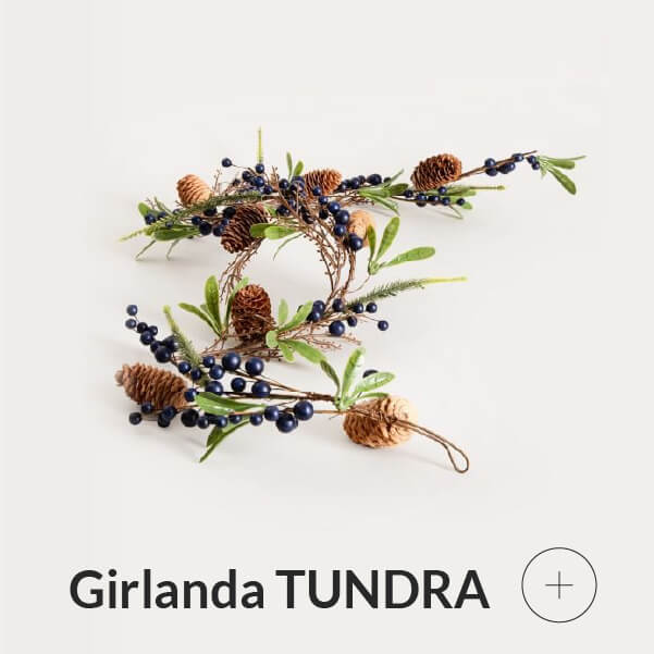 Girlanda jesienna z szyszkami