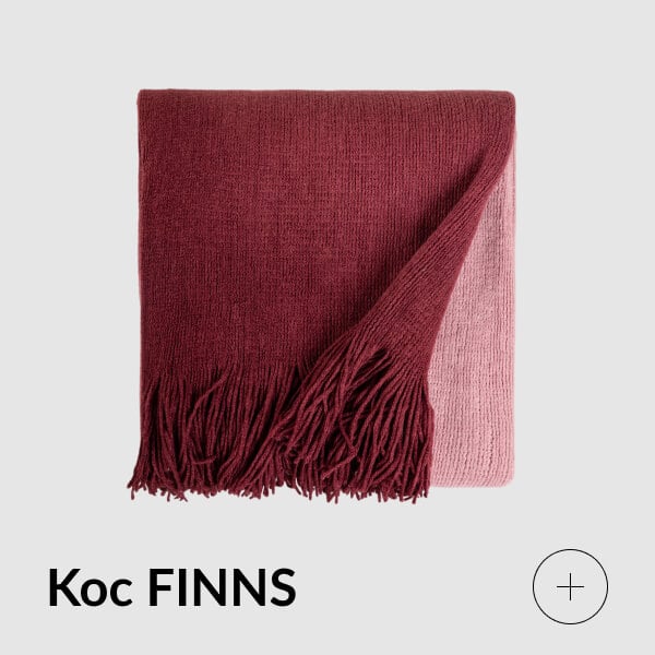 Koc burgundowy